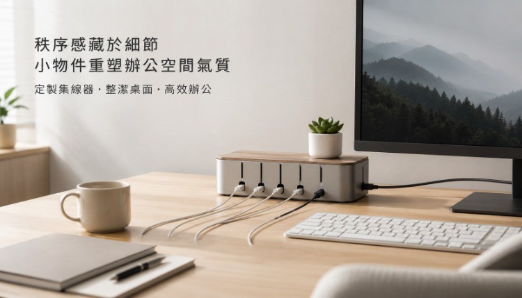 集線器禮品梳理桌面秩序,細節演繹企業專業形象