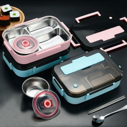Stainless steel sealed lunch box(medium)