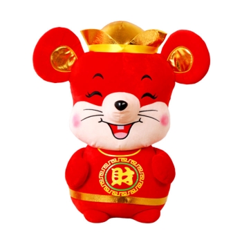 Year of the rat mascot toy