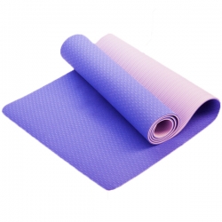 Double-layer Two-Color Yoga Mat