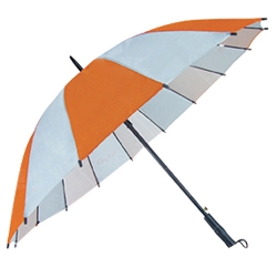16-bone Mixed Color Business Straight Umbrella