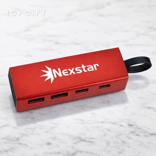 環保手機支架四端口集線器