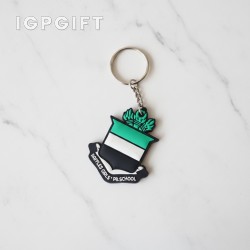 個性化PVC鑰匙圈