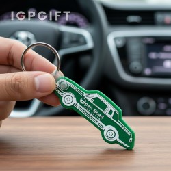 汽車造型軟膠鑰匙圈