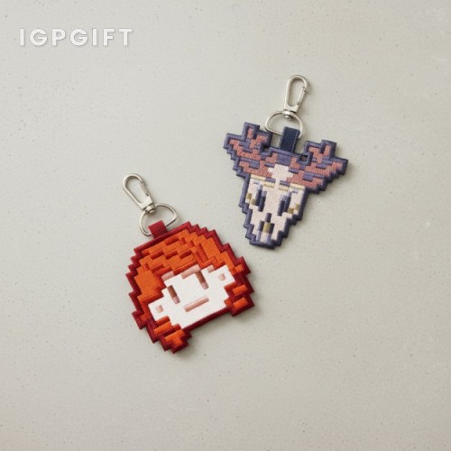 個性化刺繡吊飾匙扣