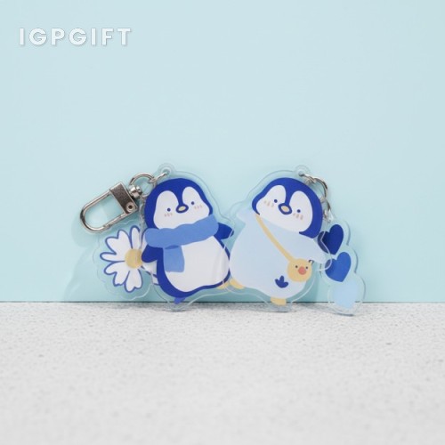 定製透明鎖匙扣