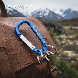 阿拉斯加風格登山扣鑰匙圈