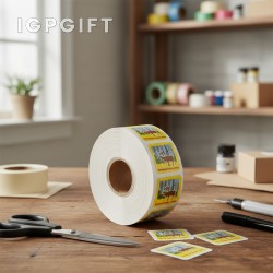 方形全彩標籤卷 - 1