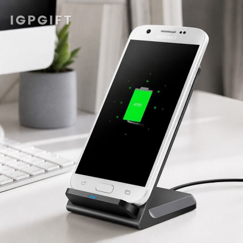 直立式快充無線充電座