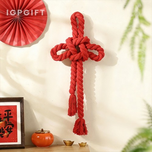 新年萬字結裝飾