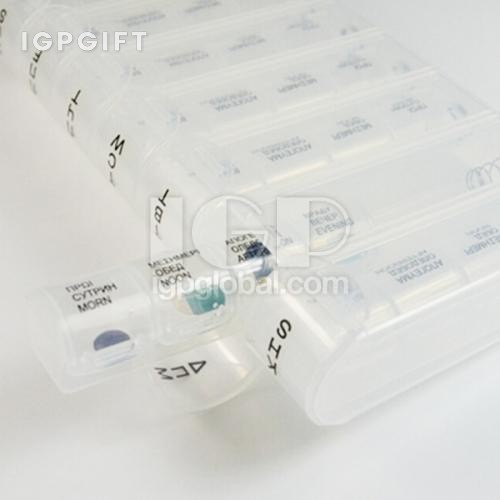 透明一周塑料藥盒