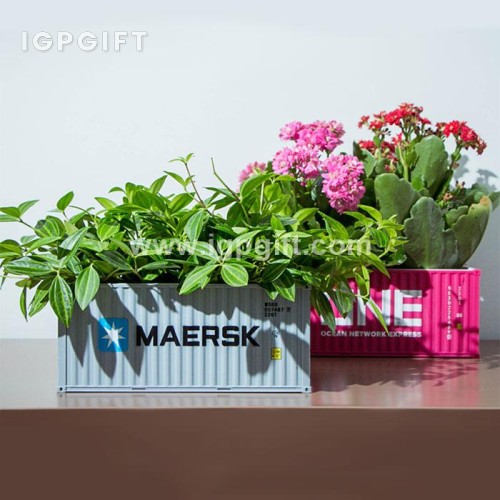 貨櫃模型創意花盆