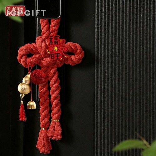新年萬字結裝飾