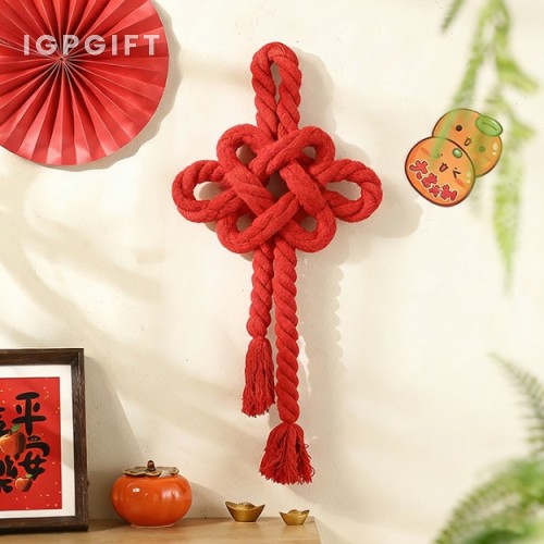新年萬字結裝飾