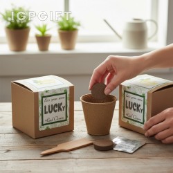 可生長的植物禮品套裝 - 三葉草