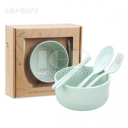 小麥餐具4件套