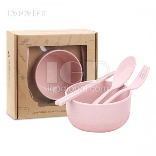 小麥餐具4件套