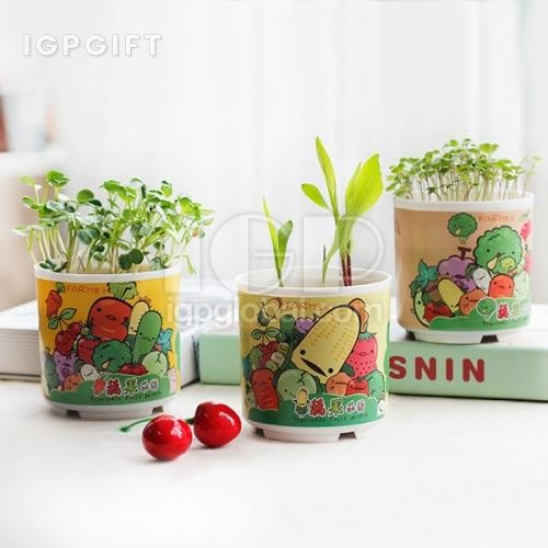 蔬菜水果塑料小盆栽