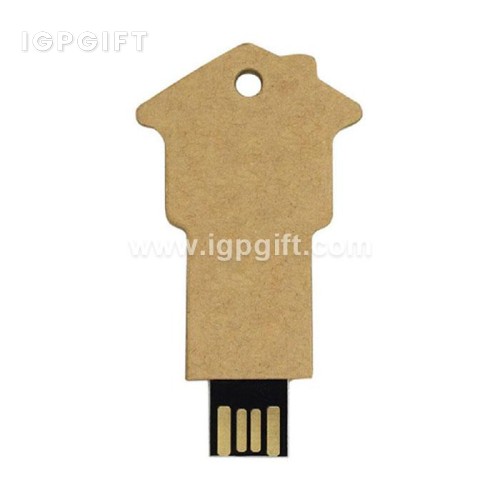環保紙鑰匙USB