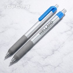 阿拉摩銀色墨水筆