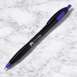 潤滑黑色鋼筆