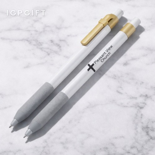 阿拉莫銀色圓珠筆