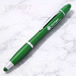 金屬風格觸控筆與高亮筆組合