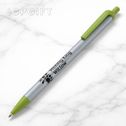 金屬光澤可伸縮圓珠筆