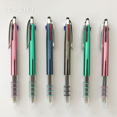 三色觸控電容廣告筆