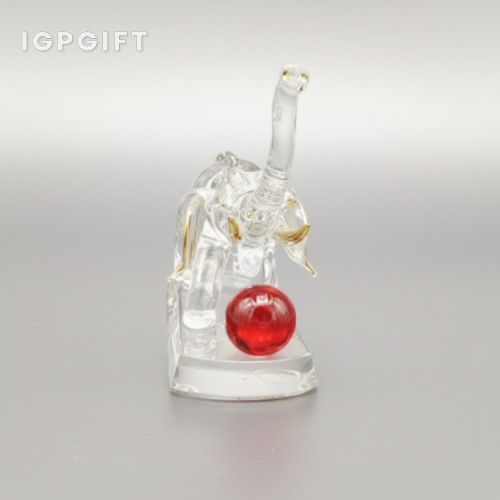 精美水晶大象擺件