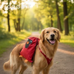 寵物運動背包 - 猩紅色