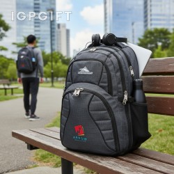 高端功能性17寸筆記本電腦背包