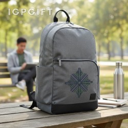 多功能15寸筆電背包 - 刺繡設計