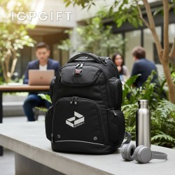 多功能17寸筆記本電腦背包