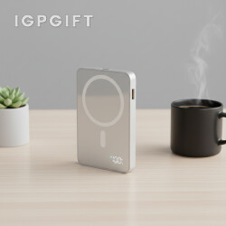 時尚無線磁吸移動電源