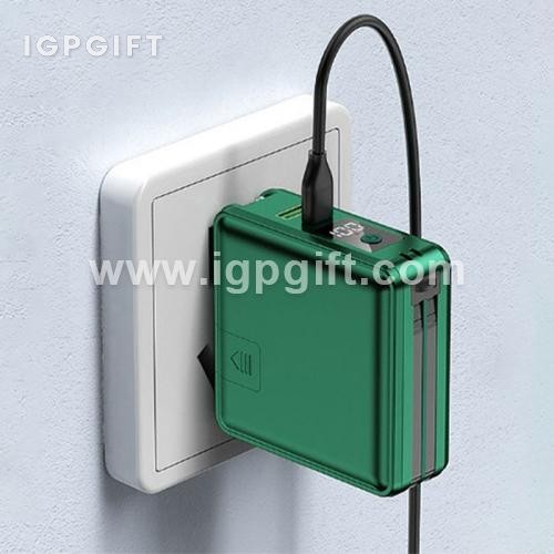 15000毫安五合一無線自帶插頭行動電源