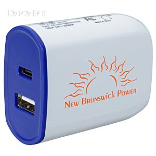 雙口壁插充電器