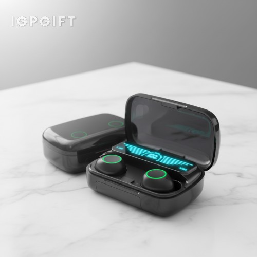藍芽無線耳機與便攜充電盒