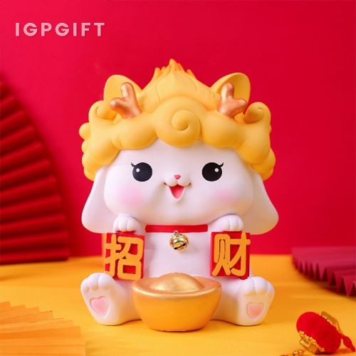 春節兔子儲錢罐