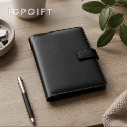 活頁紙標籤皮製筆記簿