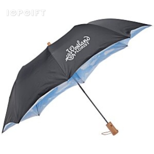 雲朵圖案陽傘