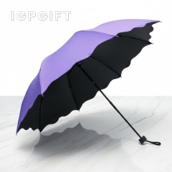 創意花邊縮骨摺疊雨傘