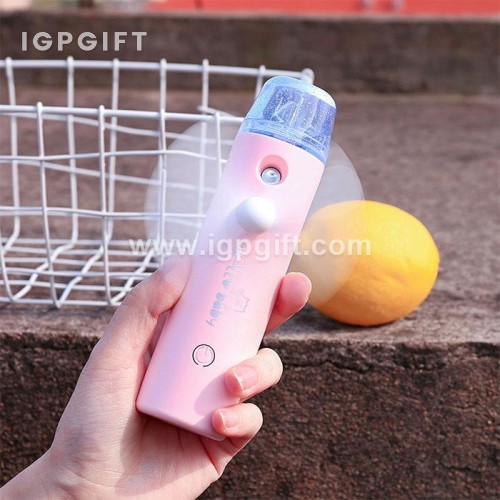 噴水加濕手持風扇