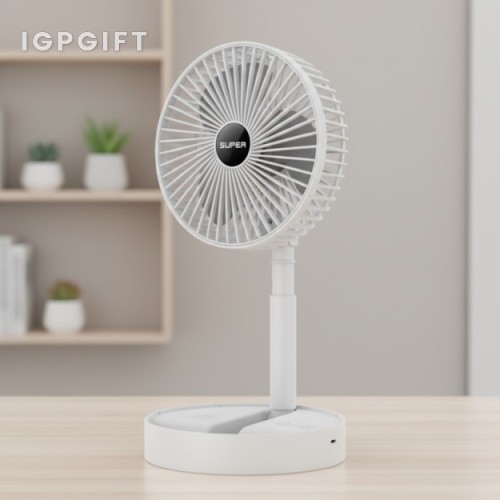 可折疊USB手機架風扇