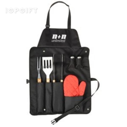 全能BBQ圍裙與燒烤工具組