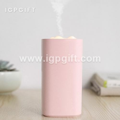 多功能雪山小夜燈負離子加濕器