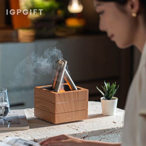 創意篝火香薰機加濕器