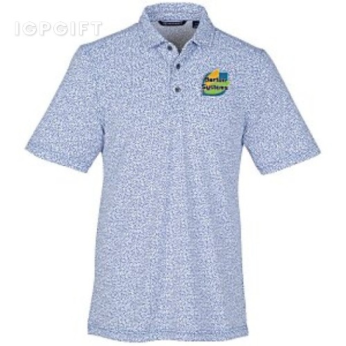 環保印花高爾夫 polo 服