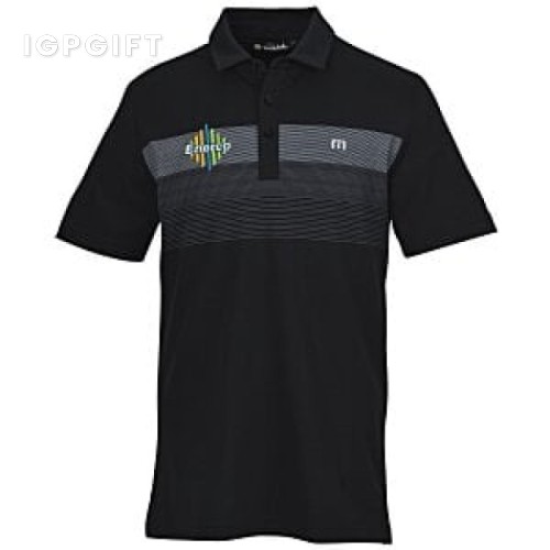 海岸條紋休閒 polo 衫