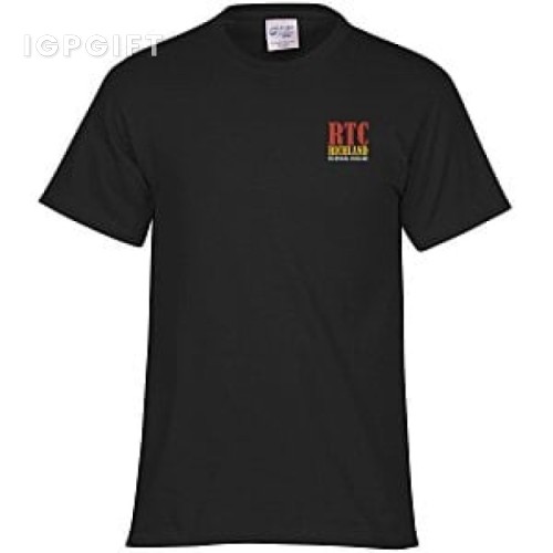 男士混合面料T恤衫 - 刺繡款 - 多色可選